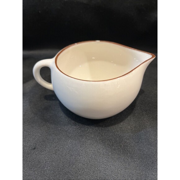 Lot of 5 VTG MCM Winfield Passion Flower the Creamer with 4 Coffee Cups USA - Picture 5 of 16